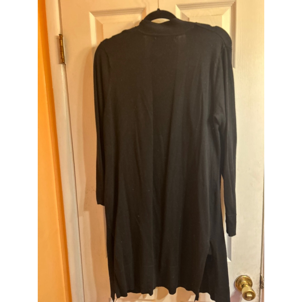 Women's Alexandra + Oak Cardigan Size L Black - Picture 2 of 6